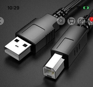 Kit10pc cabo impressora 3m